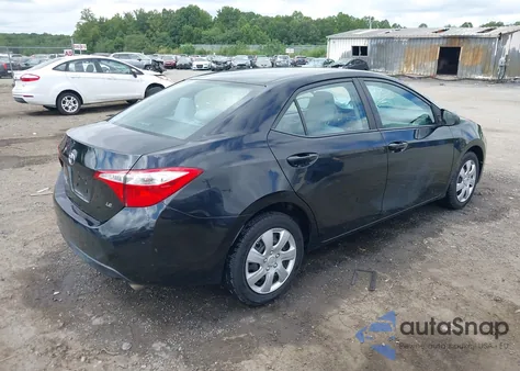 2015 Toyota Corolla Le z USA, uszkodzony, nr VIN 2T1BURHE3FC421128